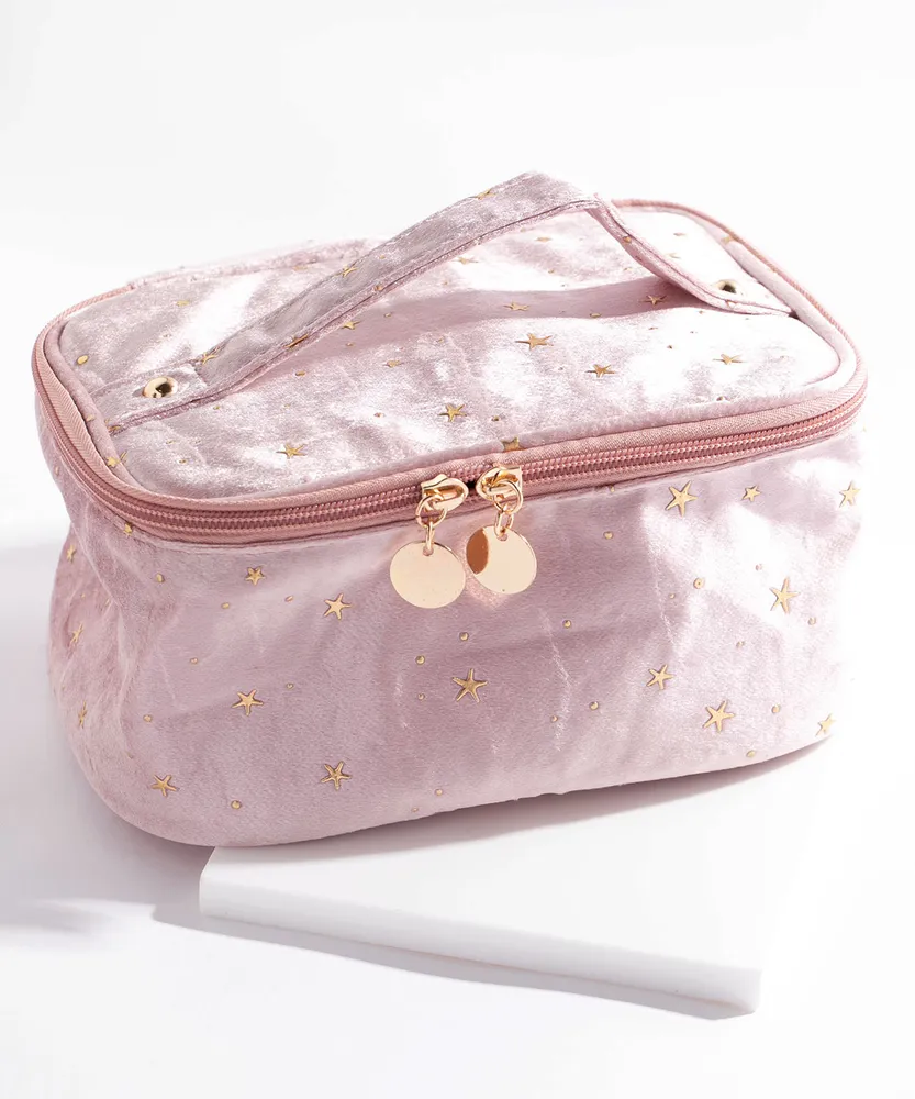 Pink Celestial Velvet Case