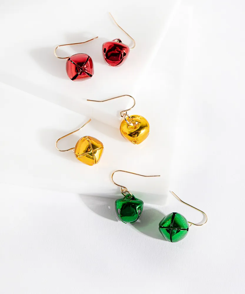 Jingle Bell Earring Trio