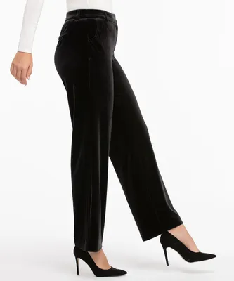 Velvet Fly Front Trouser