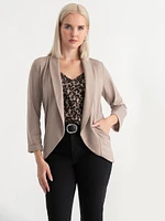 Terry Shawl Collar Cardigan