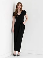 Venus Wide Leg Jumpsuit Iconic Crepe