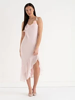 Chiffon Midi Dress