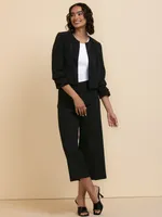 Maxwell Wide-Crop Pant Premium Gabardine