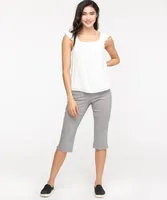 Flutter Sleeve Square Neck Blouse
