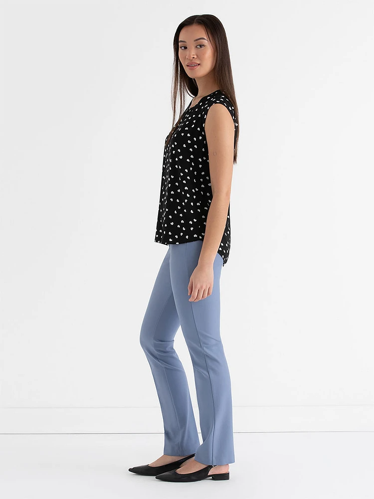 Carrie 2-Layer Cap Sleeve Blouse