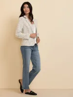 Boucle Open Front Blazer