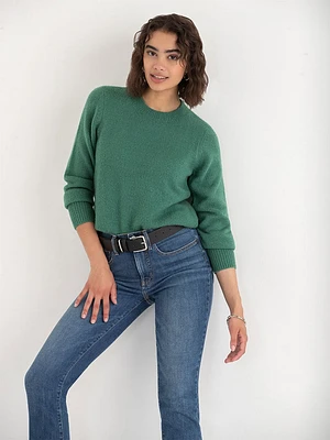 Crewneck Mossy Sweater