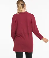 Split Neck Tunic Top