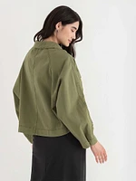 Drop Shoulder Utility Jacket