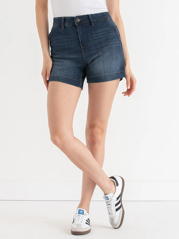 Goddess Fit Jean Shorts