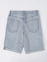 Stevie Bermuda Jean Shorts