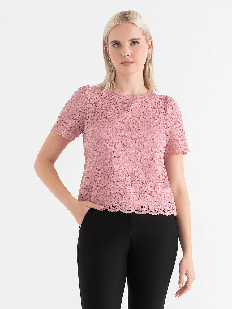 Lace Blouse with Cami