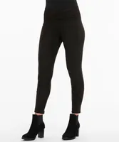 Black Faux Suede Legging