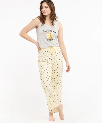 Patterned Pajama Pant
