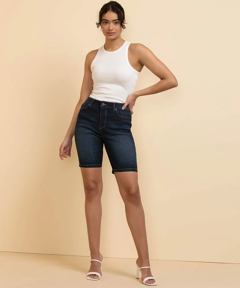 Skylar Bermuda Jean Shorts