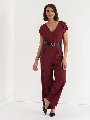 Venus Full Length Jumpsuit Iconic Crepe