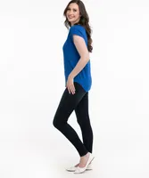 Eco-Friendly V-Neck Hacci Tee
