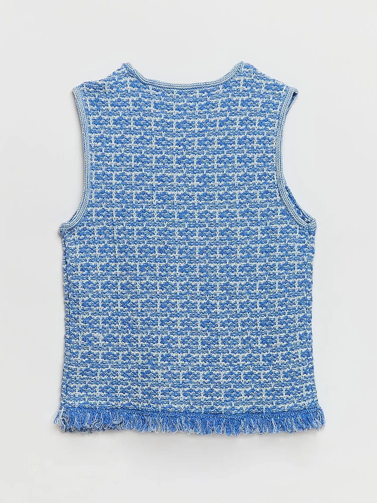 Tweed Tank Top