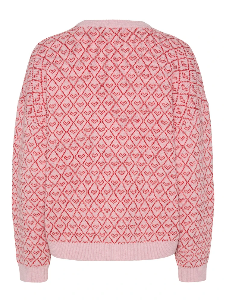 Navi Crew Neck Knit Sweater