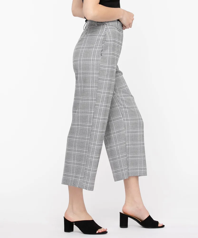 Plaid Tri-Blend Culotte