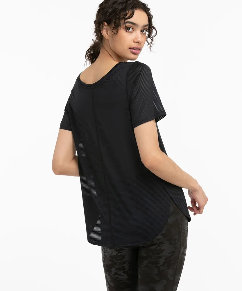 Shadow Stripe Active Tee