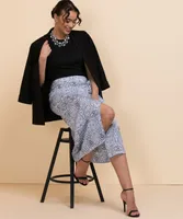 Charmeuse Midi Wrap Skirt