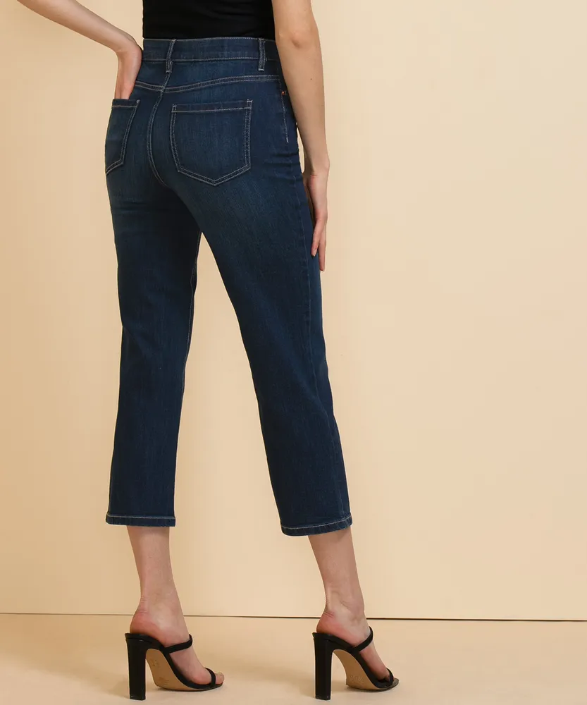 Stevie Straight Crop Jeans by LRJ