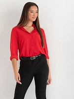 Nicole Textured Button-Down Shirt