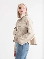 Drop Shoulder Utility Jacket