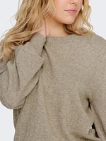 Katia Long Sleeve Textured Sweater