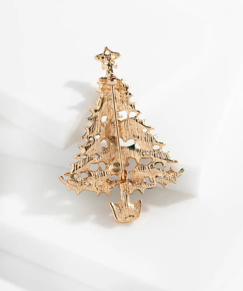 Christmas Tree Brooch