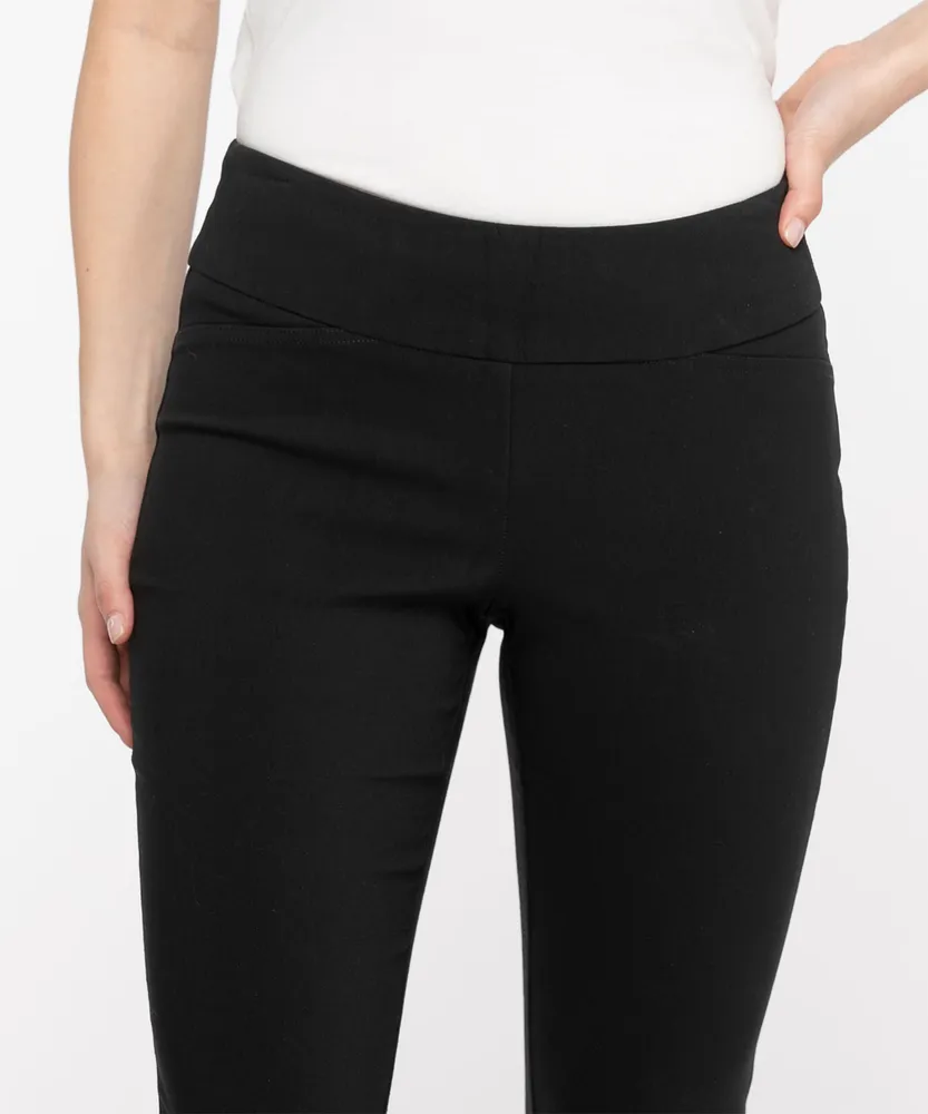 Microtwill Pull-On Capri