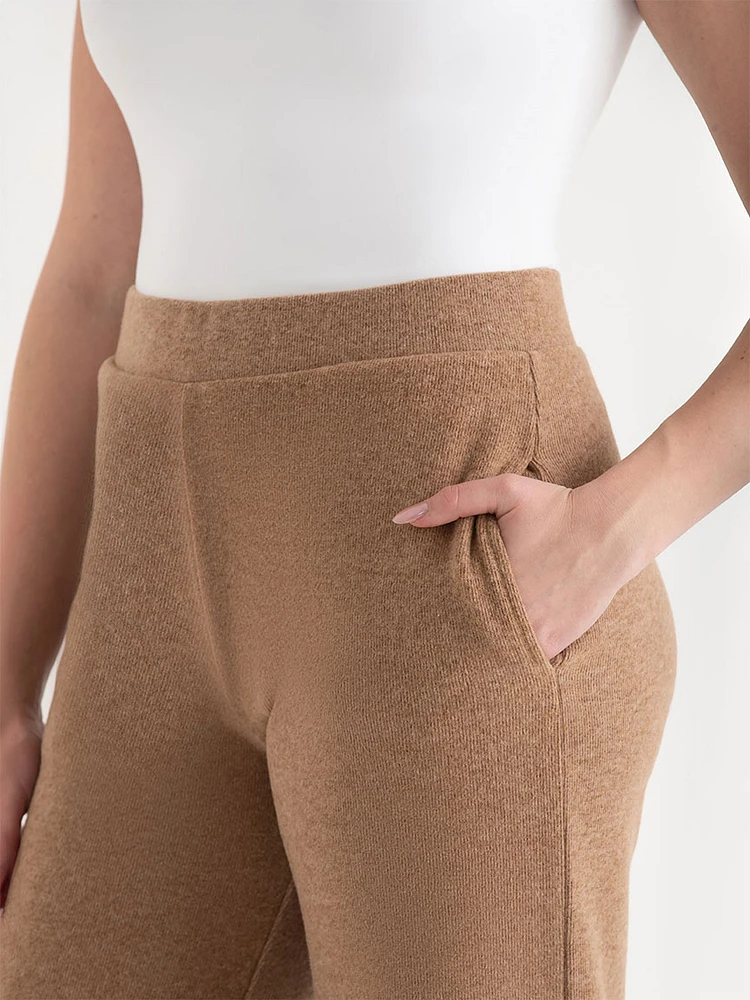 Soft Cotton Straight Leg Pant