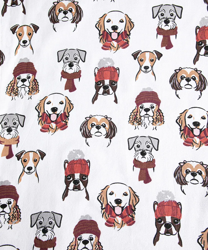 Festive Dog Towel