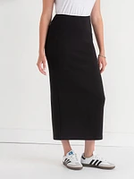 Double Knit Column Skirt