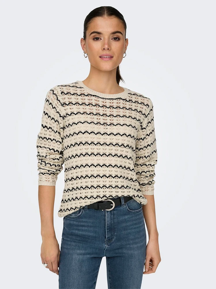 Asa Open Stitch Sweater