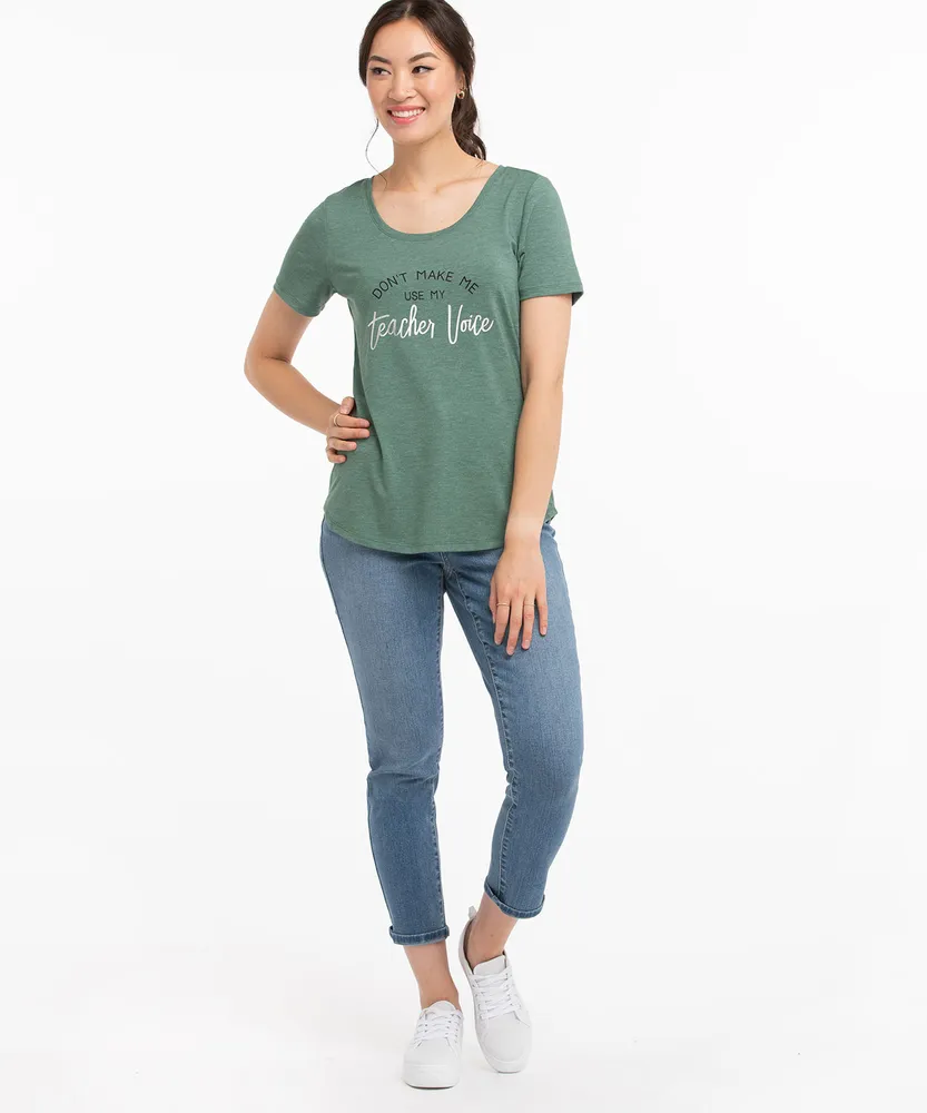 Eco-Friendly 'Teacher Love' Tee