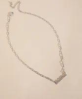 Silver "Mama" Necklace
