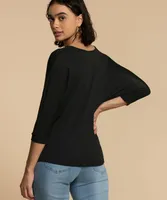BB Collection Twist Front Knit Top