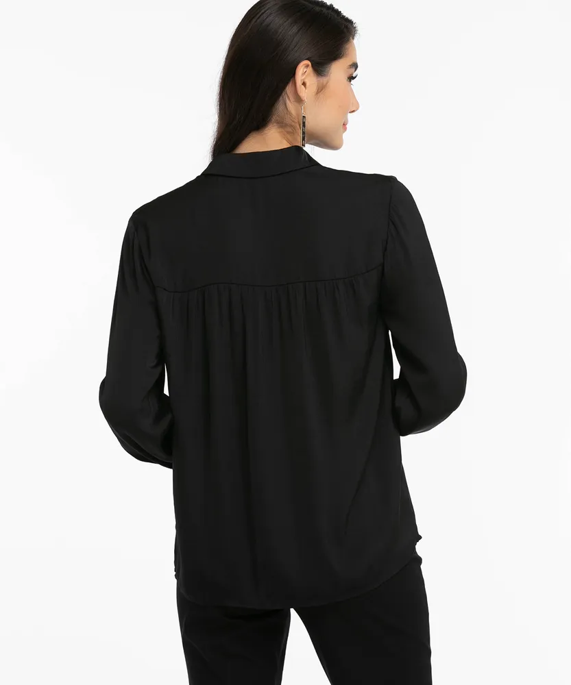 Long Sleeve Collared Shirt