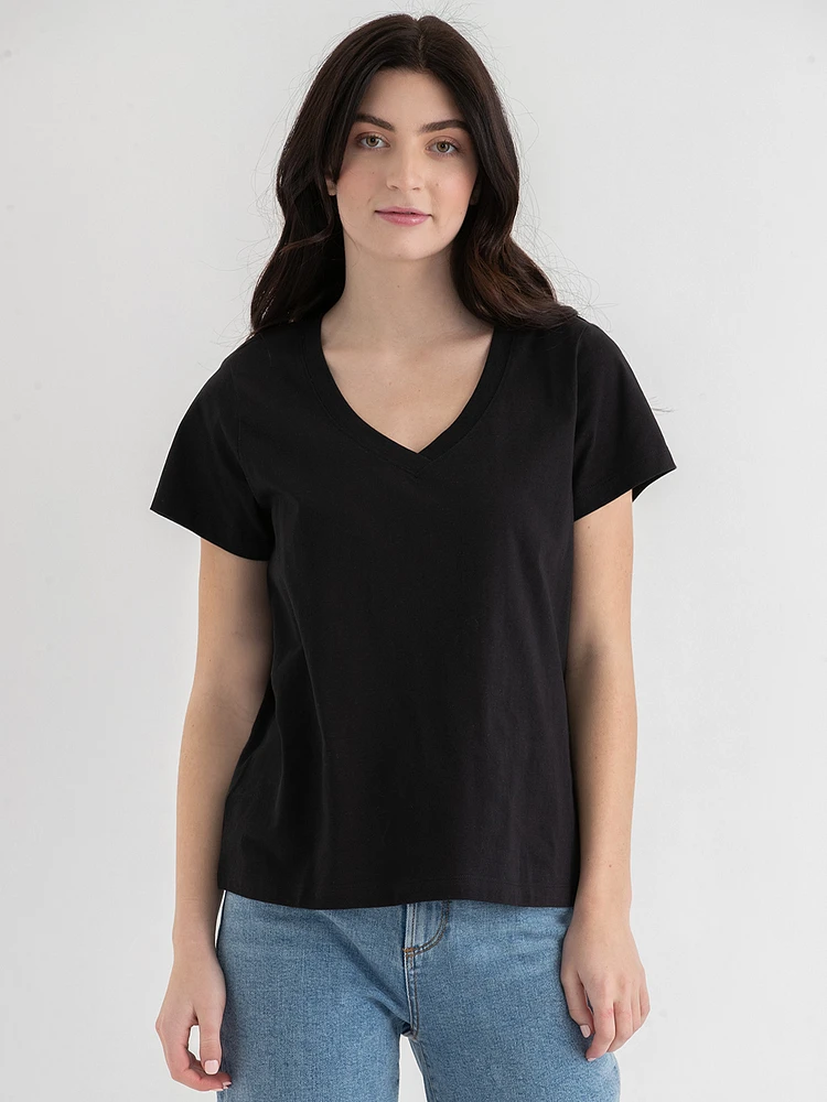 V-Neck Relaxed Tee