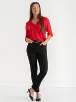 Nicole Textured Button-Down Shirt