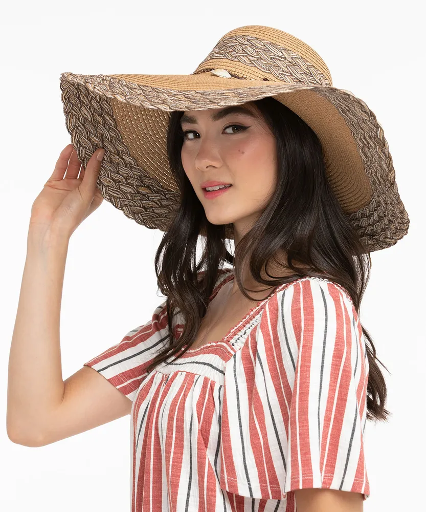 Braided Floppy Hat