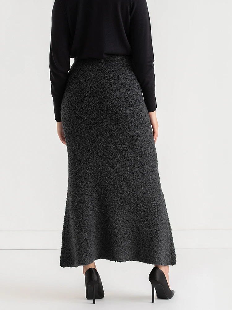 Boucle Sweater Skirt