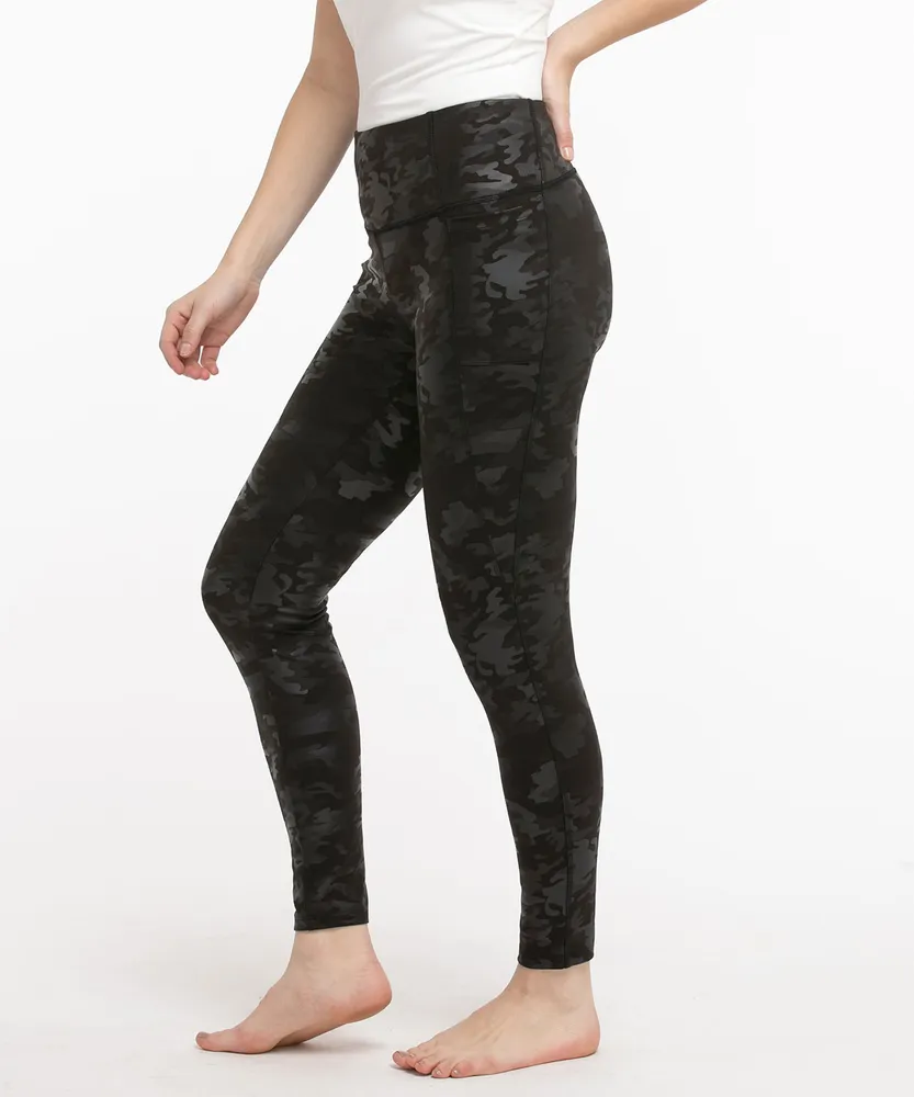 Black Camo Active Legging