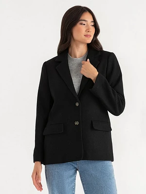 Blake Wool Blazer Coat