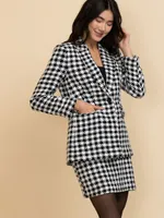 Houndstooth Blazer