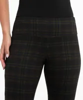 Autumnal Plaid Ponte Instant Smooth Legging