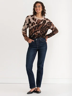 Leopard Print Pullover