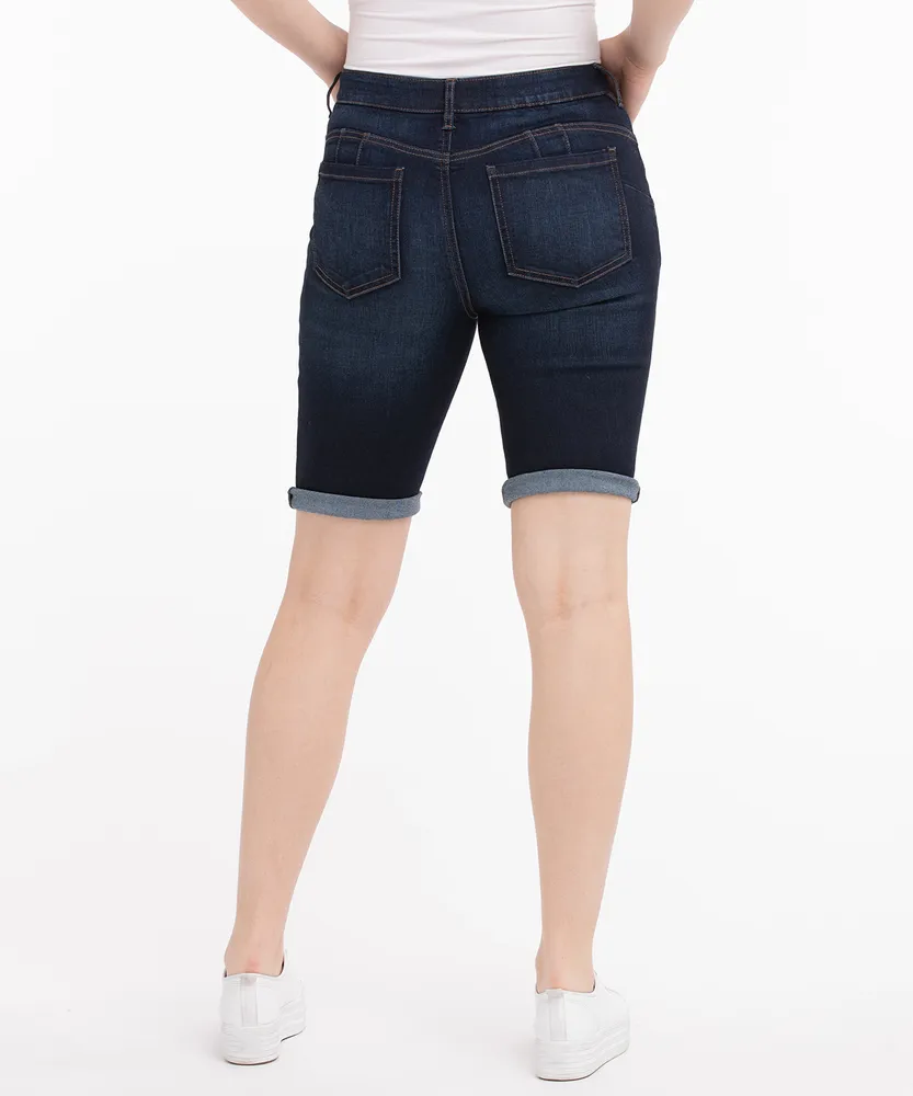 Eco-Friendly Denim Bermuda Short